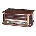Produktbild Camry CR 1111 Radio aund Schallplattenspieler mit CD/MP3/USB und Aufnahmefunktion braun