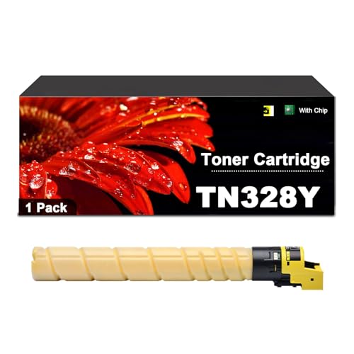 Toner jaune TN328 résout vos pannes d'encre sur Konica Minolta Bizhub C250i C300i C360i