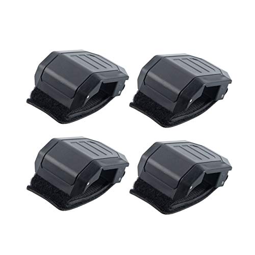 Orion Motor Tech UTV Windshield Mount Clamps Straps Kit, Compatible with Polaris Ranger RZR, Can Am Commander Defender X3 Maverick, Honda Pioneer, Yamaha, Side by Side UTV Windshield Brackets Clips