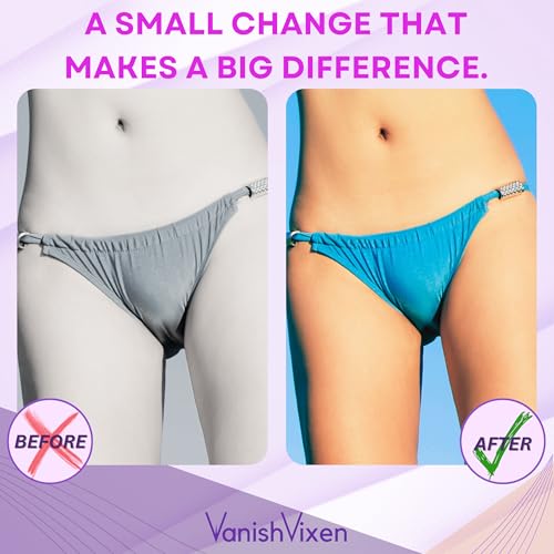 VanishVixen Corretivo de dedo de camelo de silicone Pettite | Escondedor de Cameltoe autoadesivo sem