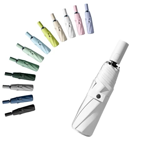 erised's bifrost Portátil Paraguas plegable de viaje Mango de apertura/cierre automático Capa de revestimiento/Protección UV anti UPF 50 99,9% compacto Paraguas de golf Hombres Mujeres Niños