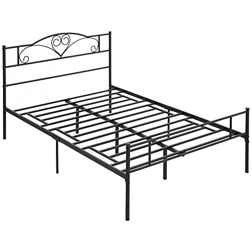 STRUTTURA IN ACCIAIO: Garantisce una base solida e stabile, sostenendoti perfettamente mentre dormi o riposi. La struttura letto è dotata di doghe integrate per sostenere il materasso e ha un look minimalista, perfetto per diversi stili di arredamento.