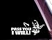Pass You I Will! - FUNNY - High Quality Precision-cut Vinyl Decal