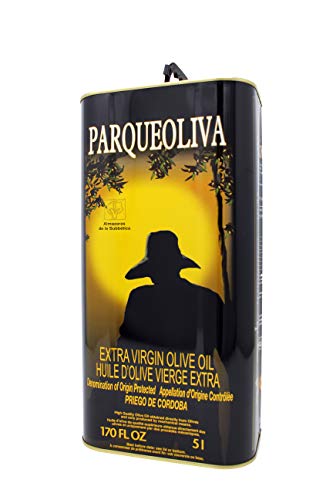 PARQUEOLIVA Aceite de oliva virgen extra. Caja de 3 latas x 5 litros Cover