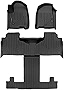SMARTLINER Custom Fit 3 Row Liner Set Compatible with 2021-2023 Cadillac Escalade with 2nd Row Bucket Seats