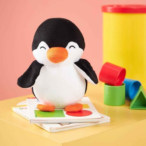 Image of DearJoy Little Penguin Soft Toy - Black | Soft & Cuddly