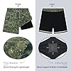 APTRO Mens Swimming Shorts Swimming Trunks Men Compression Liner Swim Shorts 7" Board Shorts Camo Green XXL #4