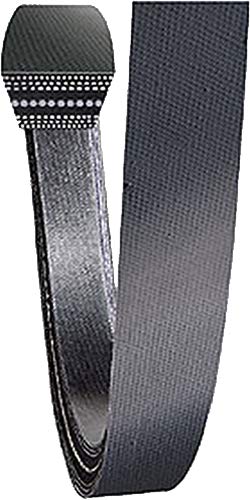 Carlisle4L310R Durapower II Raw Edge FHP Light Duty V-Belt, 4L Section, Rubber, 0.5" Top Width, 0.281" Thickness, 31" Length
