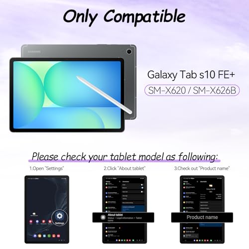 Image of IPROKKO 2 Pack Anti Blue Light Screen Protector for Samsung Galaxy Tab S10 FE Plus(13.1 inch, 2025), Matte Anti Glare Harmful Light Filter Eye Protection Cover, Bubble Free Easy Install Compatible with S10 FE+