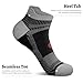 Ankle Compression Socks for Men and Women (6 Pairs), Low Cut Running Short Compression Plantar Fasciitis Socks Women with Ankle Support for Cyling, Athletic,achilles tendon