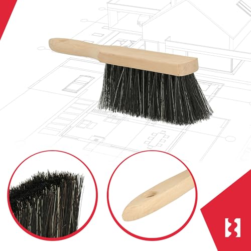 KOTARBAU® Handfeger Holz Mischborsten zum Fegen & Kehren Stubenhandfeger 29 cm Handbesen Handfeger klein Kehrwisch Stubenbesen Handfeger Camping Besen Innenbereich Besen innen – Bild 5