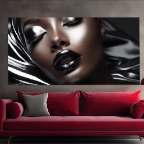 Affiches abstraites de femmes africaines TONGYINLI toile 55x110 cm sans cadre pour salon