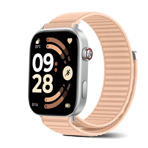[SeGinn] Xiaomi Redmi Watch 6/Redmi Watch 5/4 �����o���h �x���N���f�U�C�� �i�C������ ���b�h�~�[�E�H�b�`6 �����x���g �_�炩�� �e�͐� ���ɂ₳���� �_�炩�����K �}�W�b�N�e�[�v �y�� Xiaomi Sma