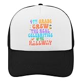 4th Fourth Grade Crew The Reall Celebrities of The Hallway Snapback Hats Women's Fashion Outdoor Trucker Cap