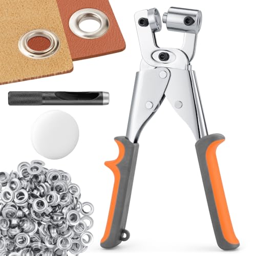 Heavy Duty Grommet Tool Kit 3/8 Inch (10mm) - Handheld