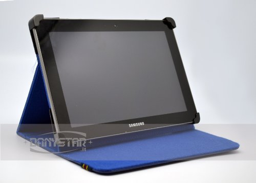 Danystar funda universal ajustable adaptada en los modelos Acer Iconia W3, TrekStor SurfTab ventos 8.0, Archos 80 Titanium, Archos 80 Xenon, Archos G9 Turbo 8, Archos 80 G9, Mediacom Smart Pad 875 S2, Acer W3  810  27602 G03nsw, en los reproductores electrónico, etc., 8 'azul