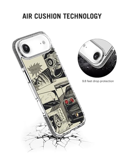 Image of DailyObjects Case for iPhone Air Compatible with Mag-Safe Wireless Charging, Stride 2.0 K3 The Drift Saga Slim Shockproof Back Cover with Inner Magnetic Ring