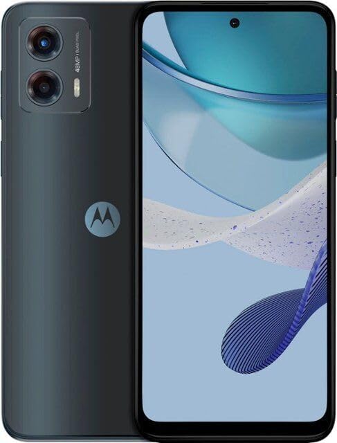 Motorola Moto G 5G (2023), (64GB+128GB SD Card) 6.5" 120Hz Display. 48MP Camera, 2 Days Battery, Unlocked Smartphone (with 128GB SD Card) - Ink Blue (Renewed)