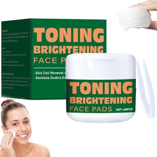60PCS-Korean Toner Pads, Korean Skincare Anti-Aging,Korean Skincare Dark Spot and Wrinkle Minimizing TonerPads,Hydrating Facial Treatment with Snail Mucin - Improve Skin Texture, Minimize Wrinkles & Fine Lines - For All Skin Types