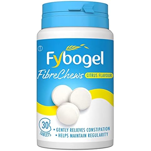 Fybogel Citrus Fibre Chews for Constipation Relief Cover