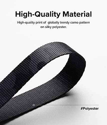 Image of Ringke Hand Strap [Anti Theft & Drop] Multipurpose Adjustable Wrist Lanyard with Easy Release Buckle for iPhone /Galaxy /Pixel Phone Cases, Cameras, etc