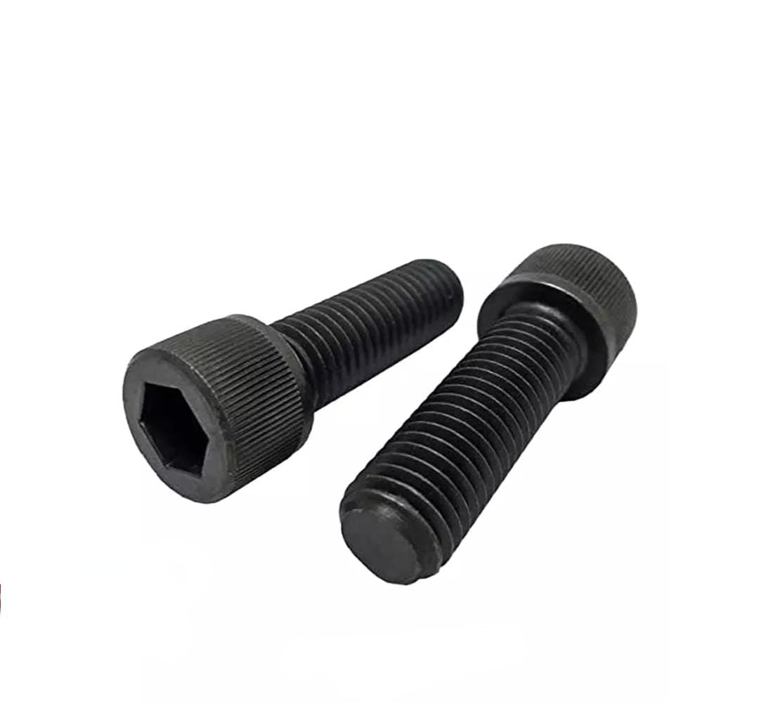 LT TVS - Allen Bolt M8 Socket Head Cap Screws || Machine Tread|| Allen Socket Drive || Alloy Steel Finish Black Oxide (Pack of - 60 Pcs, 30mm) - Image 2 thumbnail