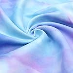 Eunzel Hot Yoga Towel Non Slip Yoga Mat Towel Non-Slip Sweat Absorbent Microfiber Towel for Hot Yoga, Pilates and Workout 72" x 26.5", Purple & Green - Image 3