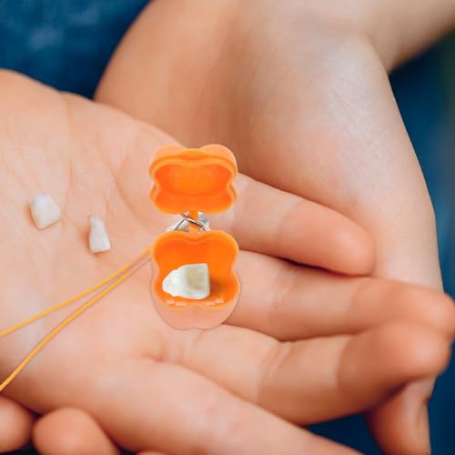 STOBOK 20pcs Baby Zahn Andenken Box Zahndose Milchzahndose Baby Kinder Erinnerungsboxen Geburtstag ( Farbe)