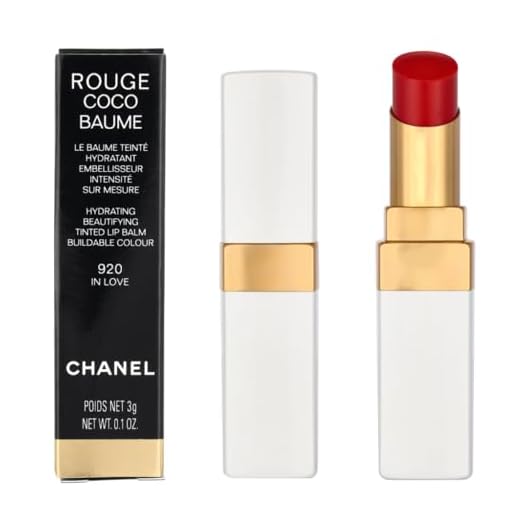 CHANEL COLOR ROUGE COCO BAUME TEINTE - 920 IN LOVE