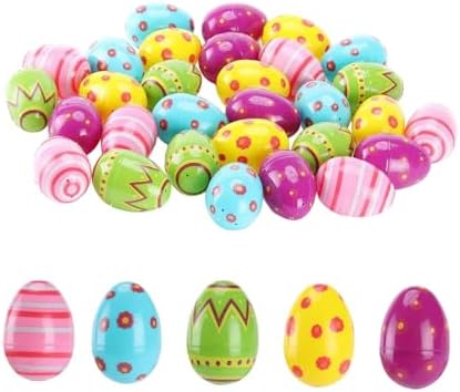 oshhni 36 Ovos de Páscoa Recheáveis ​​para Cestas, Enfeites Decor...