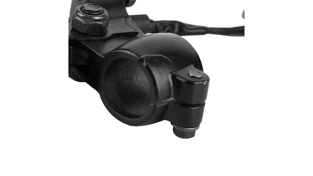 Leva Freno Moto KIMISS In Alluminio Nero: 1 Pezzo Da 7/8'' (22mm) Per ATV E Moto, Ricambio Resistente - 2