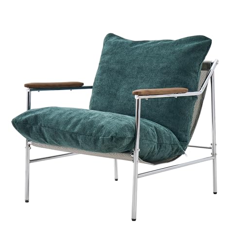 Sillón Chenille Plegable Verde Menta miniatura 7