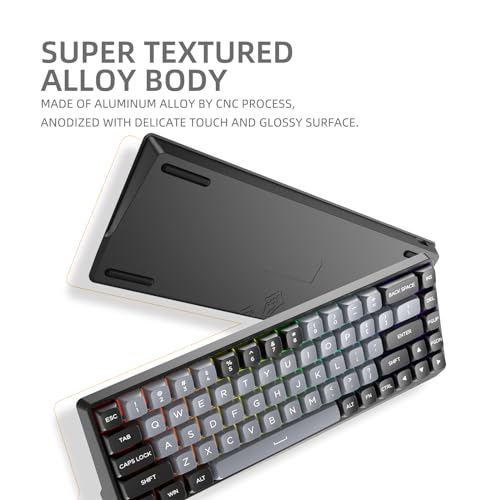 Irok Mu68 Rapid Trigger Magnetic Switch Aluminum Cnc Frame Mechanical Keyboard 60% Tkl Hot Swapped Rgb Programmable Wired Gaming Keyboard For Win/Mac Gamer-Black thumb #7