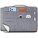 KINGSLONG 17 17.3 Inch Laptop Sleeve Case Bag, Slim Lightweight Laptop Computer Notebook Ultrabooks Carrying Case Handbag Cover for Men Women Fit for Acer Asus Dell Lenovo HP Toshiba ect, Gray