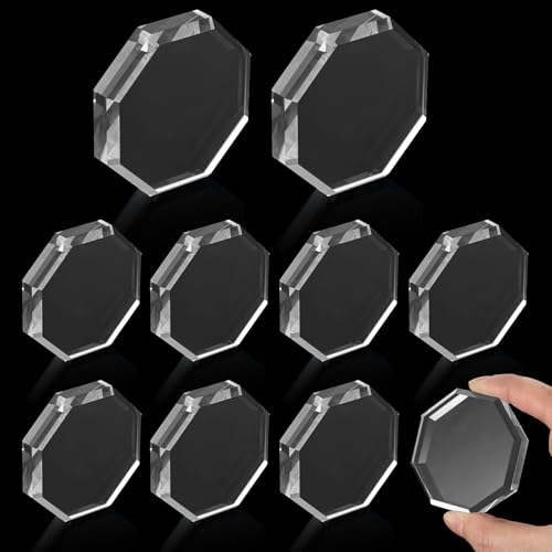 10 Pcs Glass Fabric Sewing Weights, Glass Pattern Weights for Sewing or Cutting Paper Weights Cloth Dressmaking Pattern Making and Sample Cutting Weights