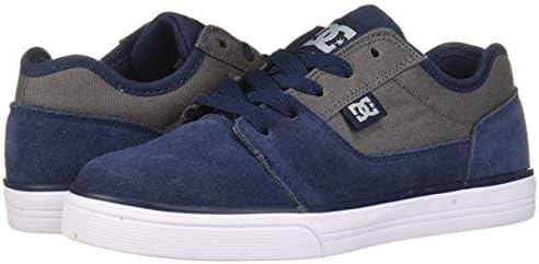 DC Boy's Tonik Skate Shoe, Navy/Orange, 12 M M US Big Kid | Image 6