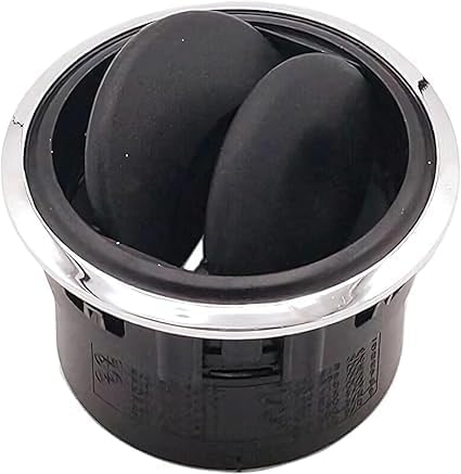 ACC Parts Rejilla de Salida de Aire Cromada para Salpicadero – Compatible con Dacia Logan Sandero Duster y Renault Master Movano NV400 – Sustitución de Rejilla de Ventilación AC/Calefacción – OEM