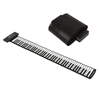 Piano Enroulable, 88 Touches Midi électronique Clavier à Main Piano Contact Délicat Transportable Multifonctionnel Piano Virtuel avec Affichage à Tube Numérique LED pour Novices - Les Beatles, Paul McCartney, John Lennon, RIngo Starr, George Harrison Piano Enroulable, 88 Touches Midi électronique Clavier à Main Piano Contact Délicat Transportable Multifonctionnel Piano Virtuel avec Affichage à Tube Numérique LED pour Novices – Image 2