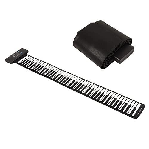 Piano Enroulable, 88 Touches Midi électronique Clavier à Main Piano Contact Délicat Transportable Multifonctionnel Piano Virtuel avec Affichage à Tube Numérique LED pour Novices - Les Beatles, Paul McCartney, John Lennon, RIngo Starr, George Harrison Piano Enroulable, 88 Touches Midi électronique Clavier à Main Piano Contact Délicat Transportable Multifonctionnel Piano Virtuel avec Affichage à Tube Numérique LED pour Novices – Image 3