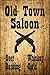 SMART BLONDE Old Town Saloon Novelty Metal Large Parking Sign LGP-1396