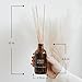 Sweet Water Decor Warm and Cozy Reed Diffuser Set - Fall and Winter Reed Diffuser Set for Home - Orange, Cinnamon, Ginger, Clove Scented Room Fragrance - Lasts 4+ Months, Made in the USA