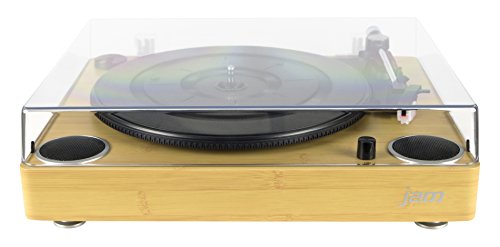 JAM platine vinyle avec hauts-parleurs intégrés et 3 vitesses de lecture - Les Beatles, Paul McCartney, John Lennon, RIngo Starr, George Harrison JAM platine vinyle avec hauts-parleurs intégrés et 3 vitesses de lecture