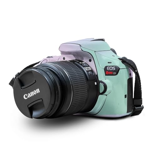 Skin Compatible with Canon EOS Rebel T7 Camera - Cotton Candy - Premium 3M Vinyl Protective Wrap Decal Cover - Easy to Apply | Crafted in The USA by MightySkins