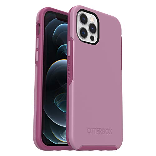 Symmetry - elegante und schlanke sturzsichere Schutzhülle für Apple iPhone 12 / 12 Pro, rosa