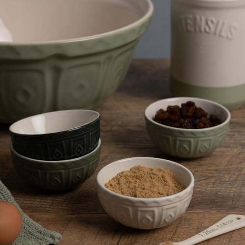 Mason Cash 4-Piece Prep Bowl Set | Basil - Thumbnail 3