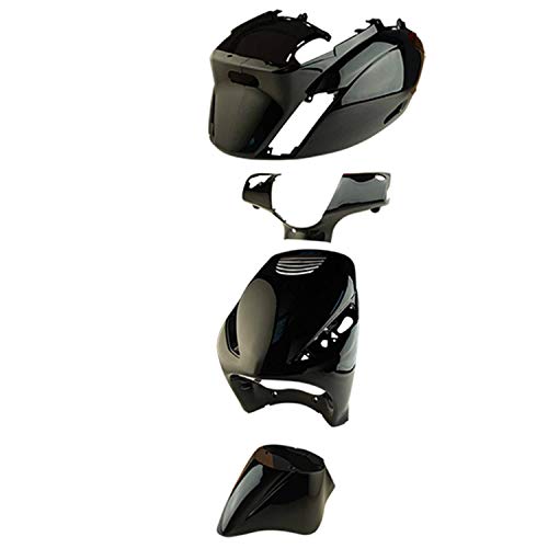 Motodak carrosserie Scooter tun'r kit Compatible avec Piaggio Zip Noir 2000- (4 Pieces)