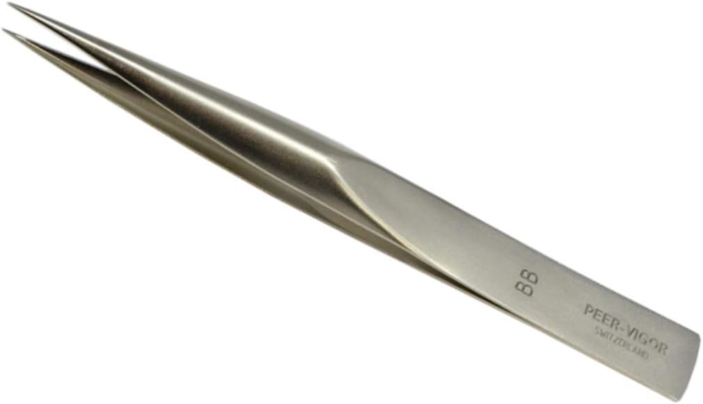 Peer Vigor Swiss Boley Style Tweezer Pattern BB, Carbon Steel
