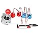 Reyann 2 jugador del juego de arcada DIY parte Joystick PC USB...