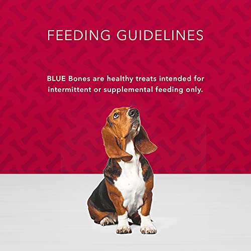 Blue Buffalo Bones Beef Medium Dog Biscuits, 16 oz, 4 ct | Real Beef First, Classic Bone-Shaped Biscuit, No BHA, Meat & Bone Meal, or Artificial Preservatives - image 6