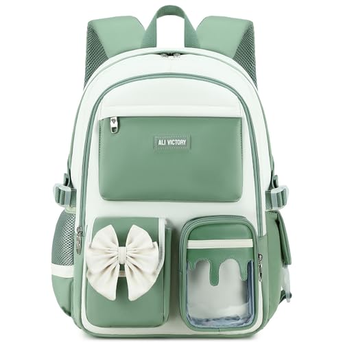 AO ALI VICTORY - Cute School Backpack for Teen Girls & Kids – 16 Inch Laptop Backpack - Best Deal on Amazon